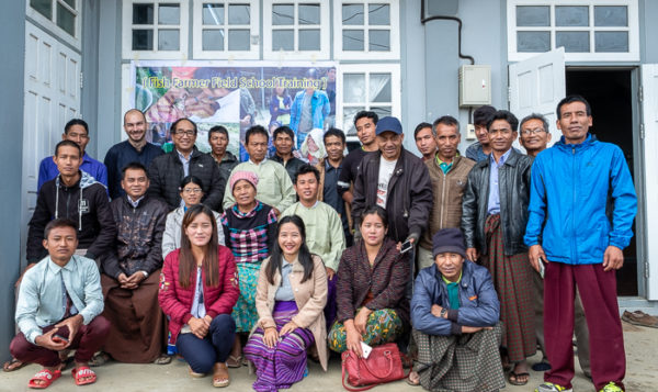 MIID conducts Fish Farmer Field School in Chin State